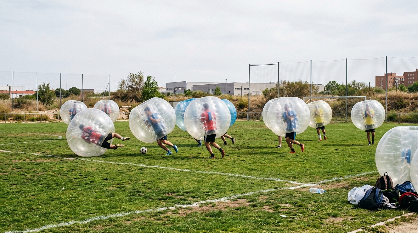 Bubble Football - Paquete Oro Madrid