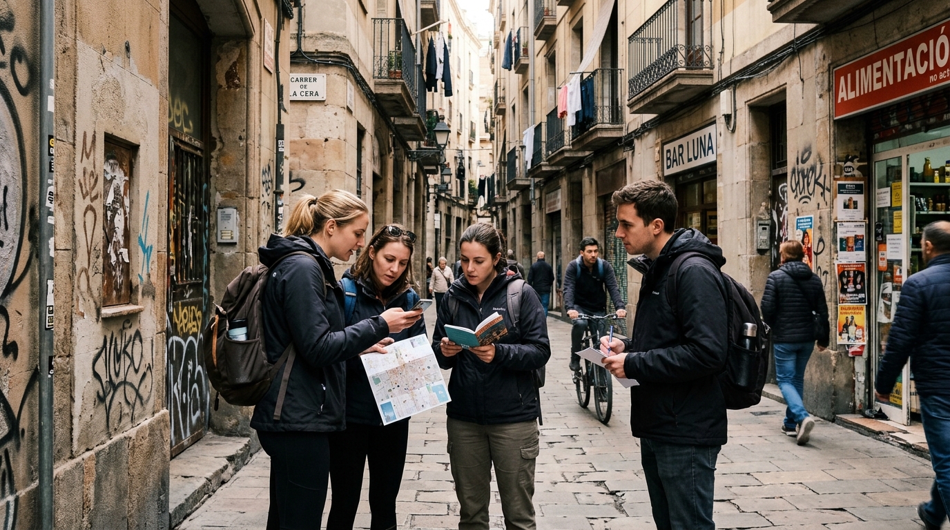 Born to Raval City Hunt Barcelona