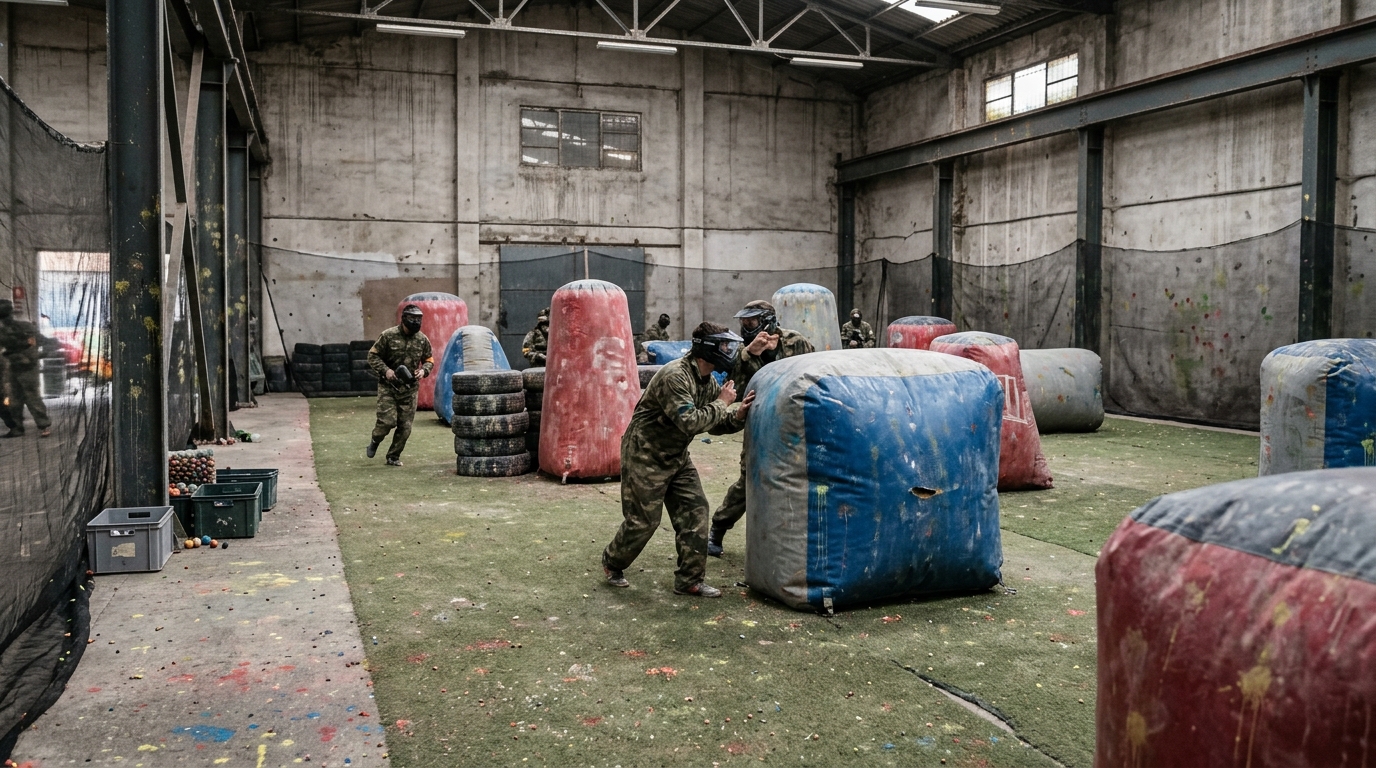 Arène de Paintball Intérieur Barcelone