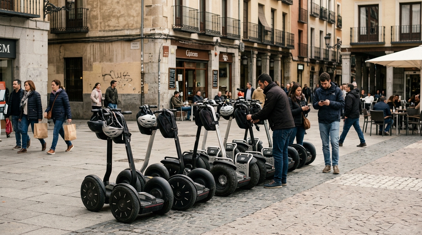 Tour en Segway y Tapas Españolas en Madrid