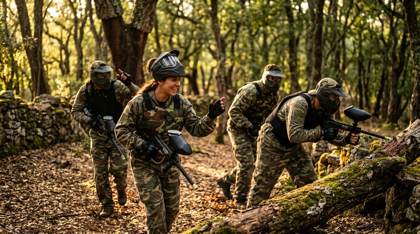 Outdoor Paintball Games Lisbon