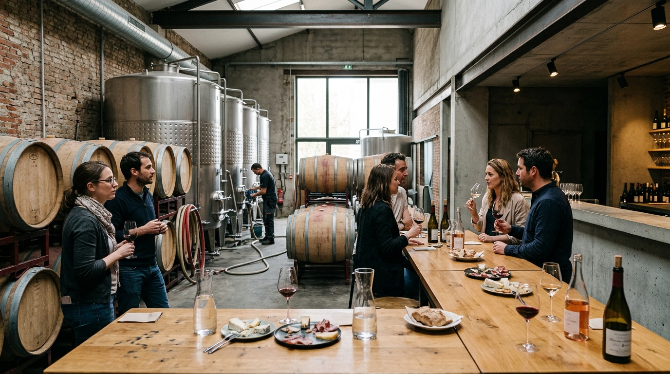 Urban Winery Tour and Tasting Lyon