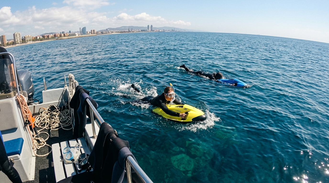 Seabob Underwater Experience Barcelona