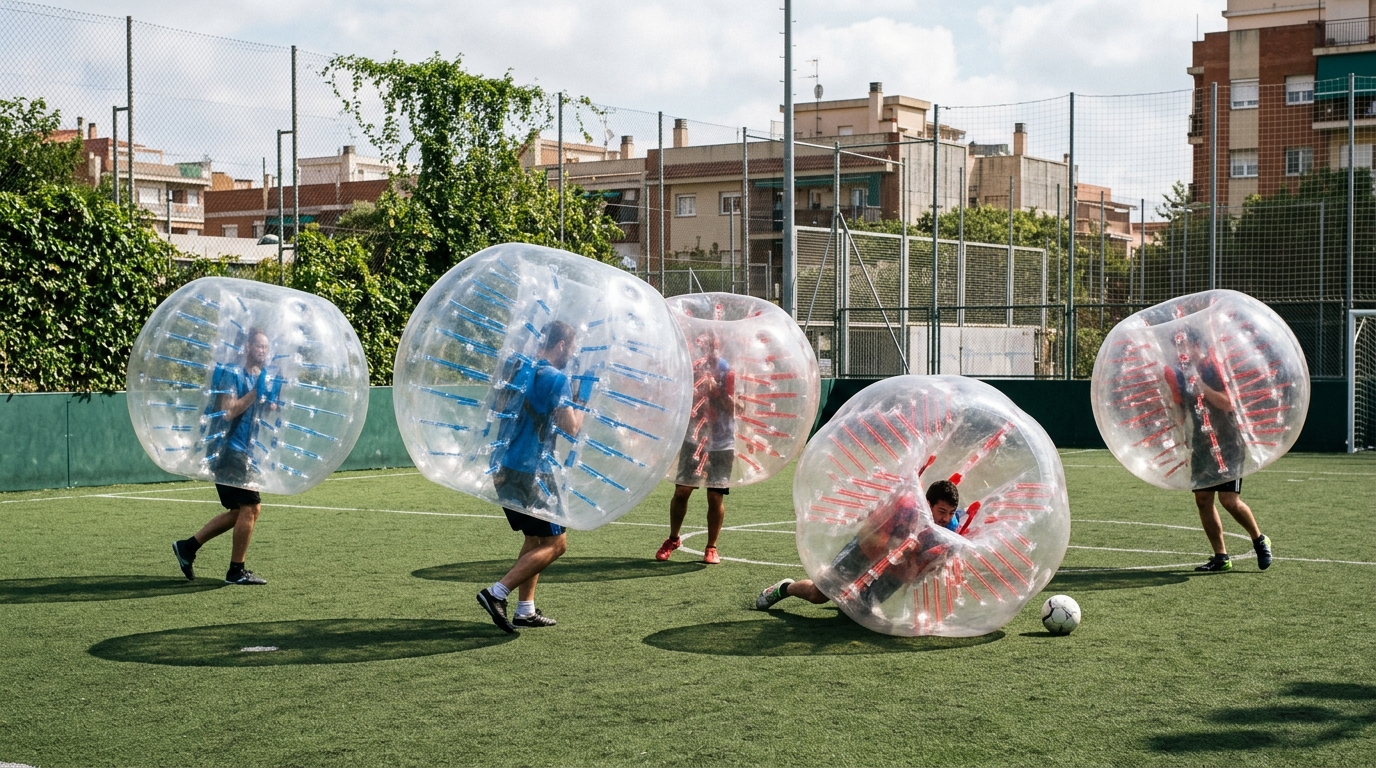 Bubble Football Barcelona