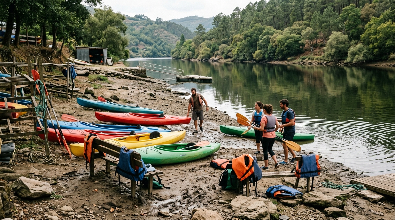 Actividad de Kayak en Grupo en Oporto