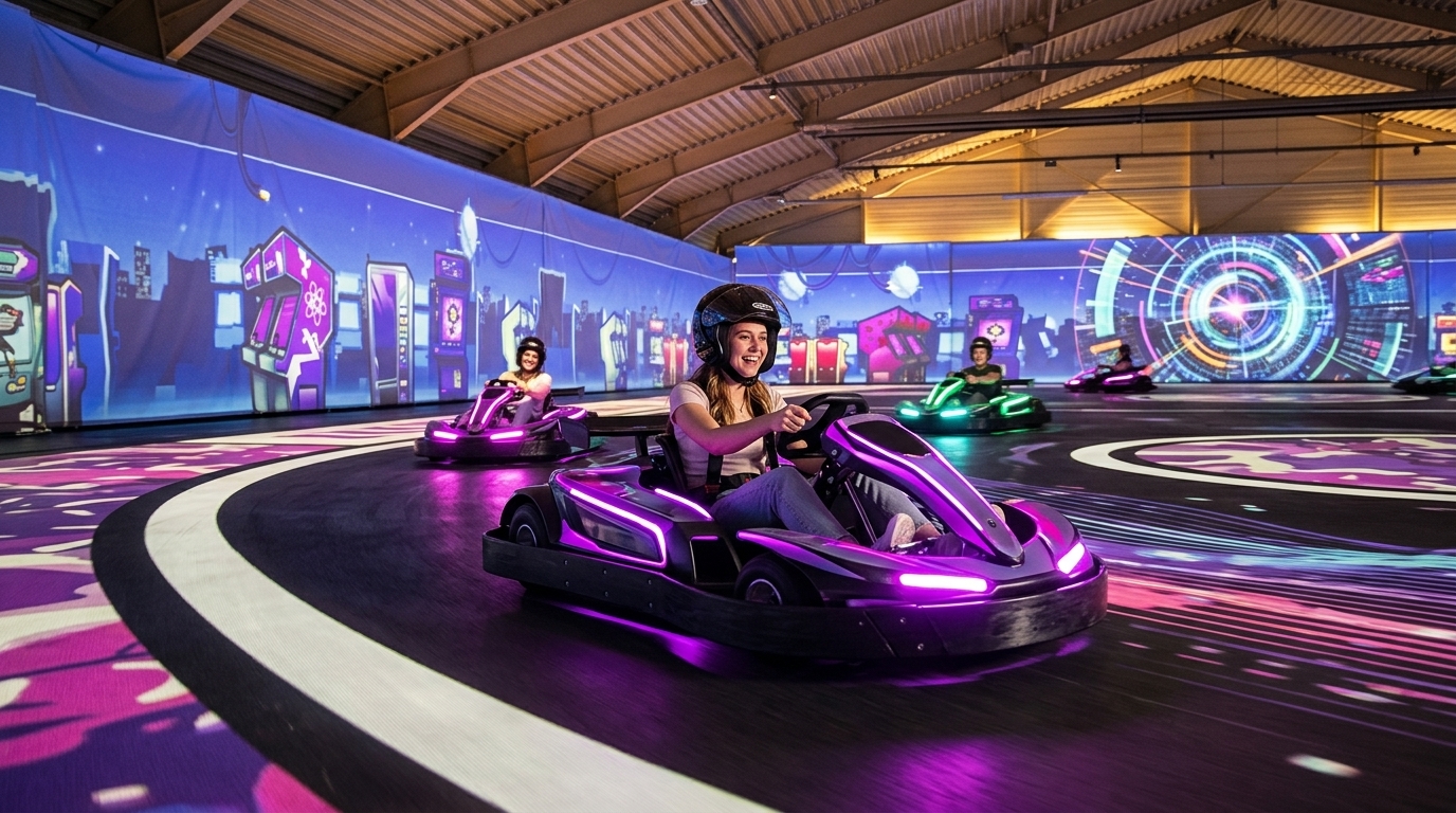 AR Karting Experience in Paris