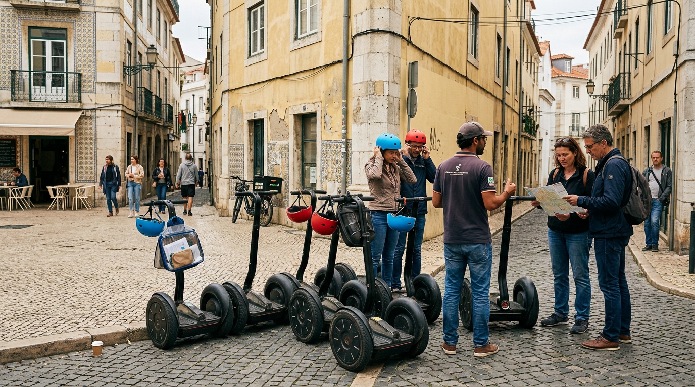 Visite en Segway de Lisbonne