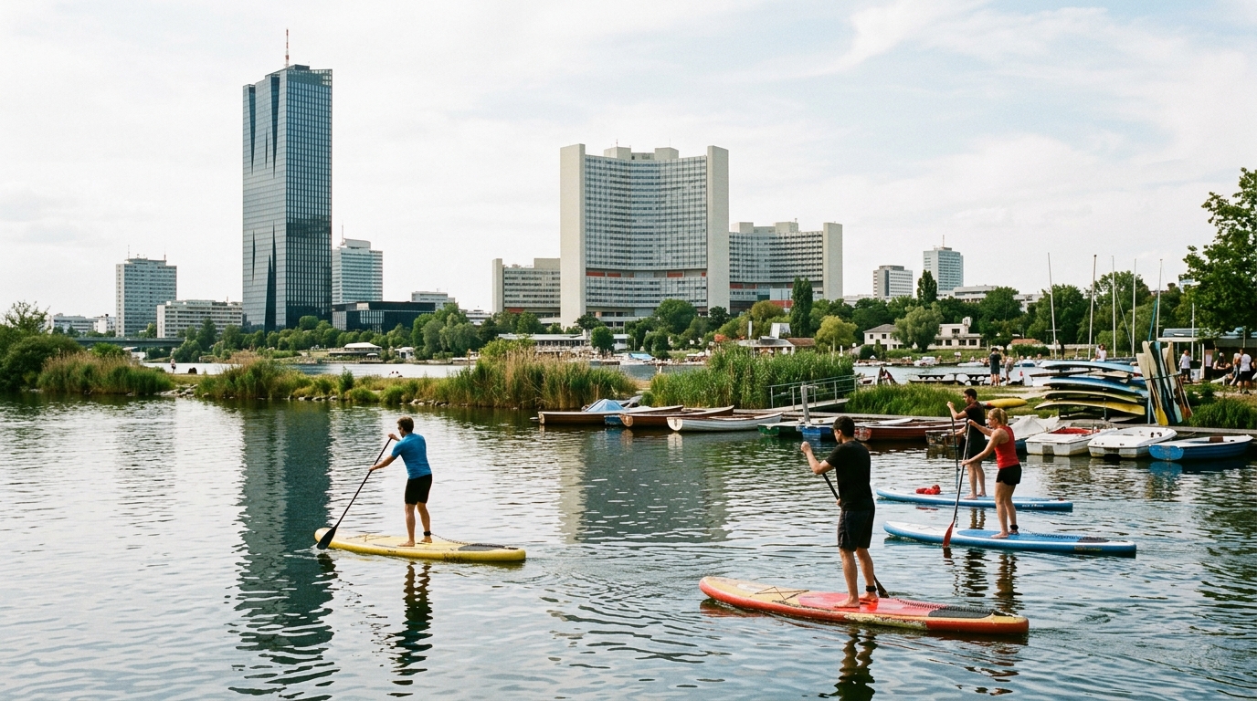 Stand-Up Paddleboarding Vienna
