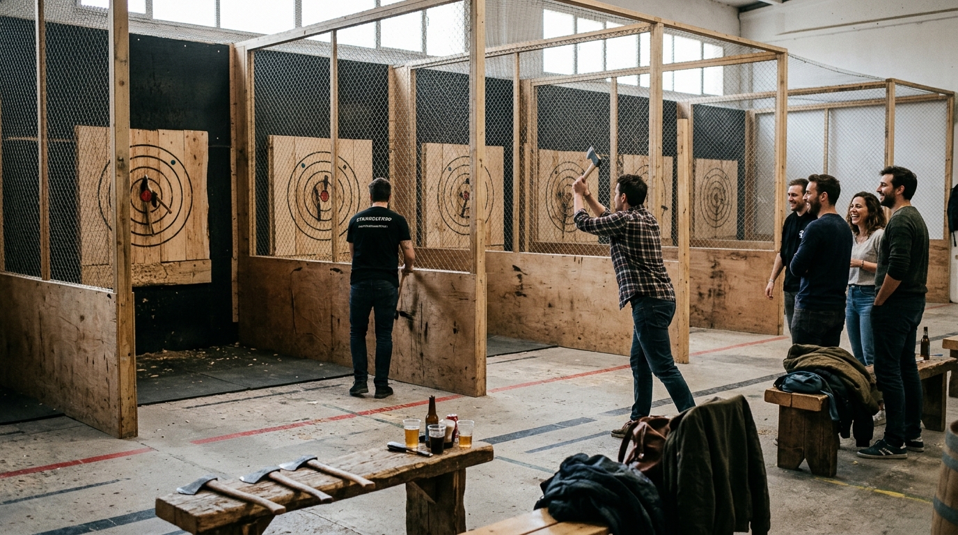 Axe Throwing Tournament Barcelona