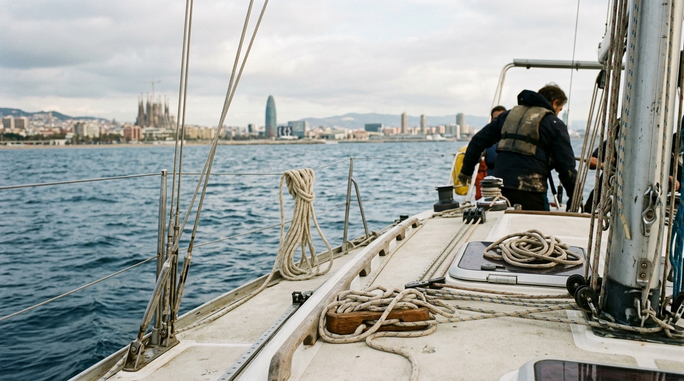 Croisière Privée à Voile Barcelone