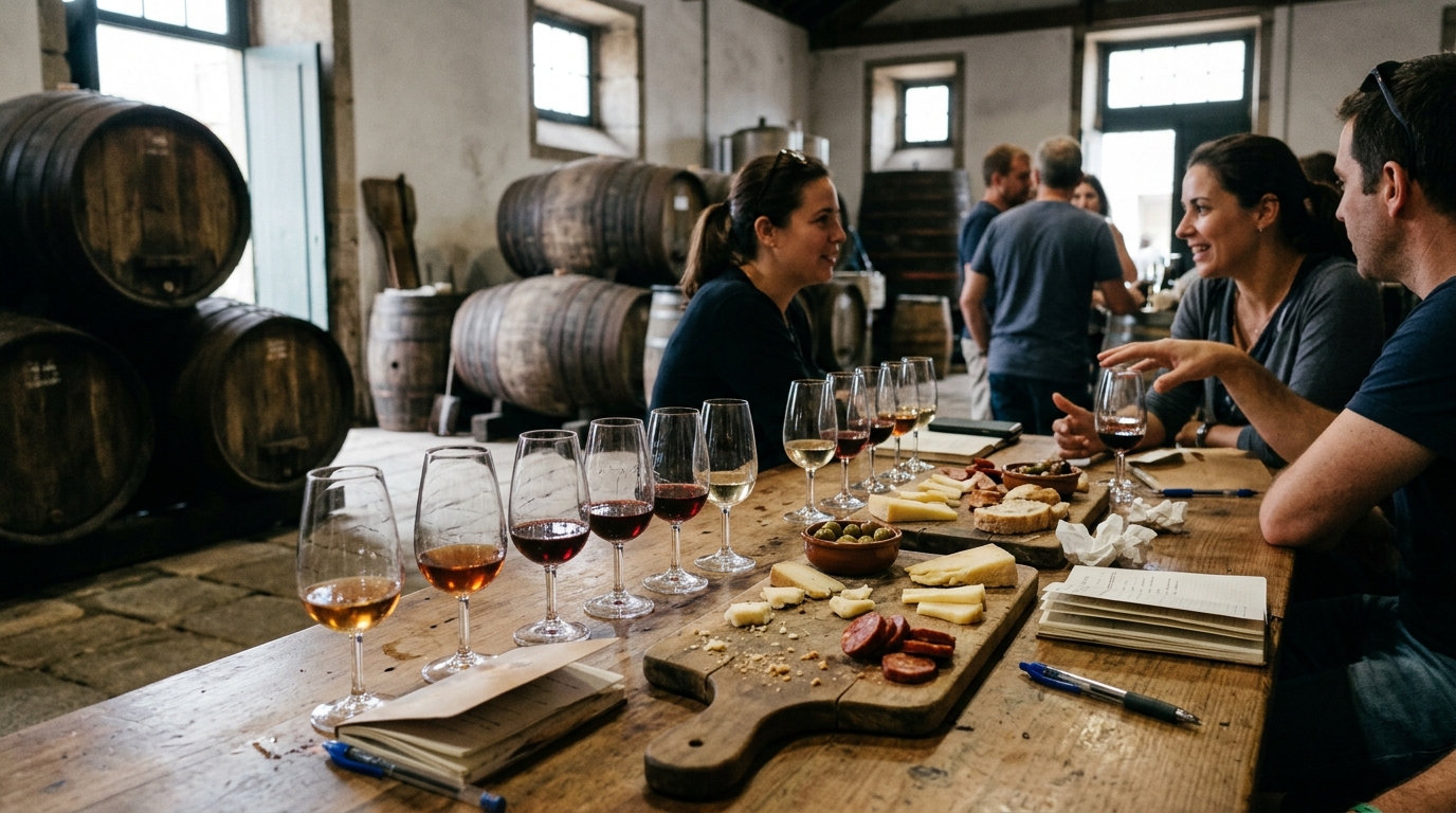 Portvinsprovning med tapas – Porto