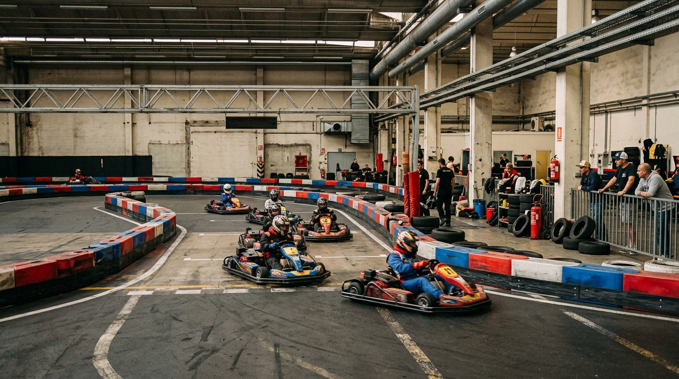 Mini Grand Prix Karting in Barcelona