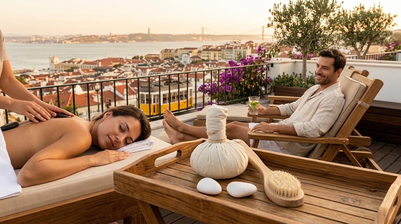 Private Spa Treatments and Wellness Circuit Lisbon