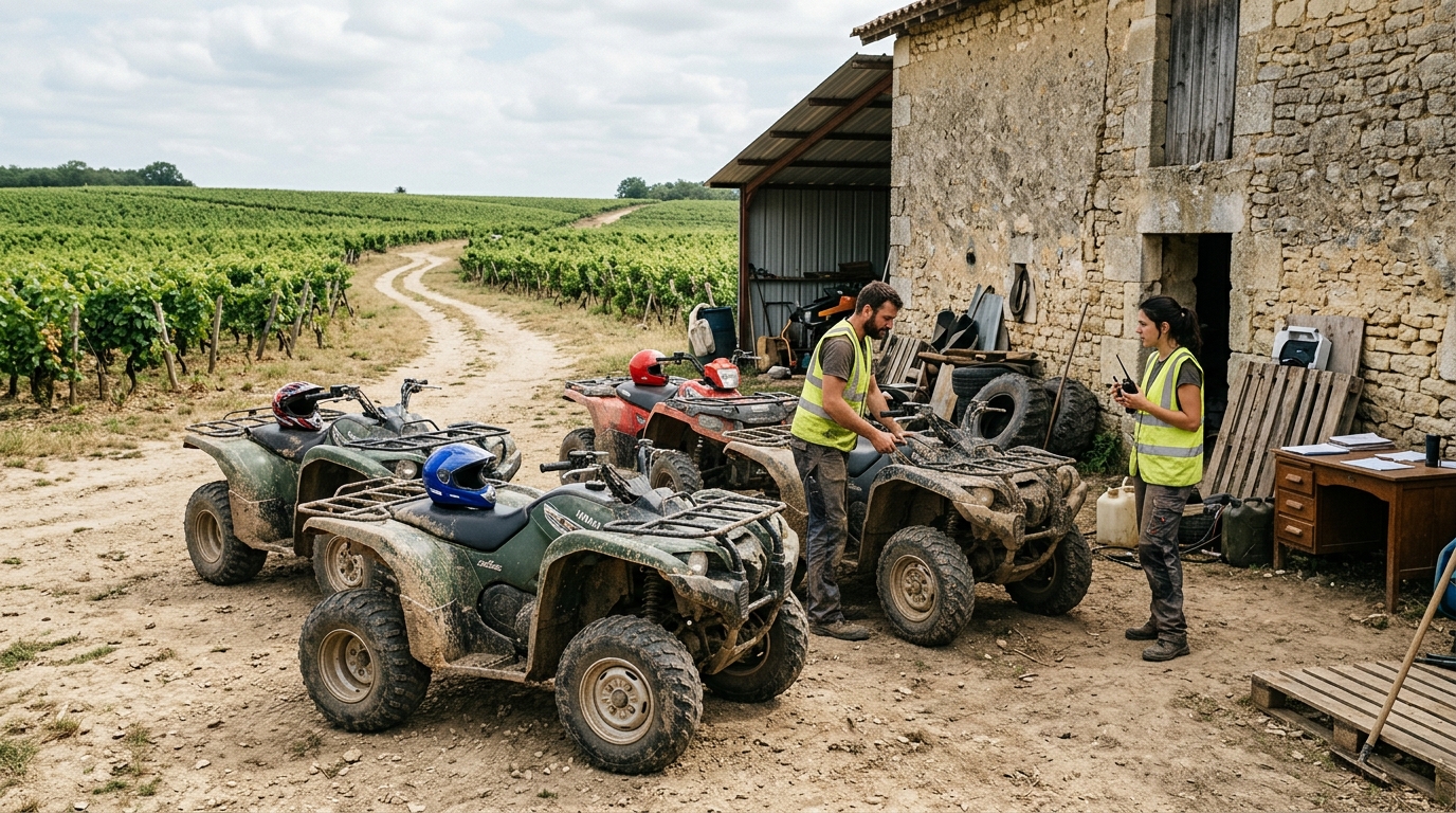Vineyard Quad Tour Bordeaux