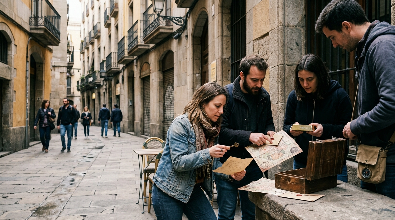 The Gold Heist City Escape Game Barcelona