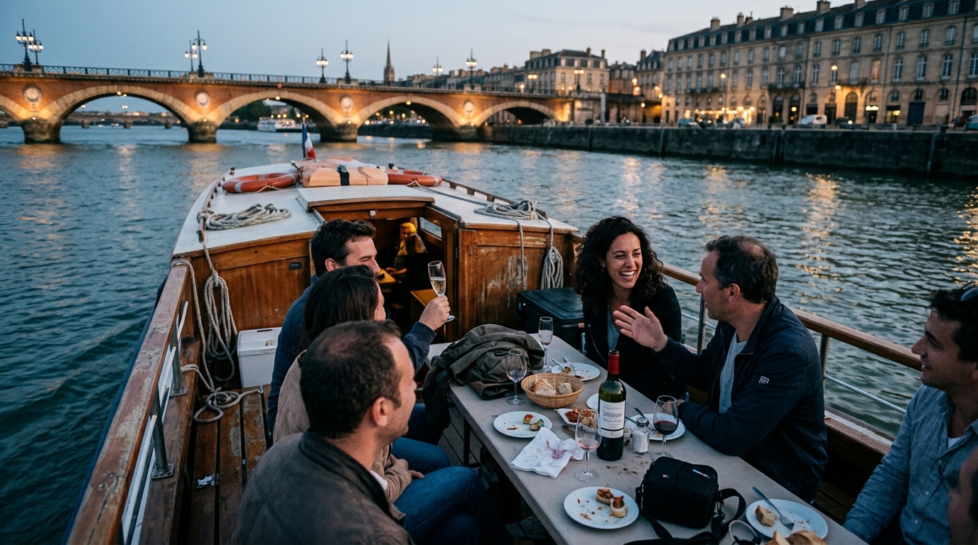 Private Boat Hire for Groups and Events Bordeaux