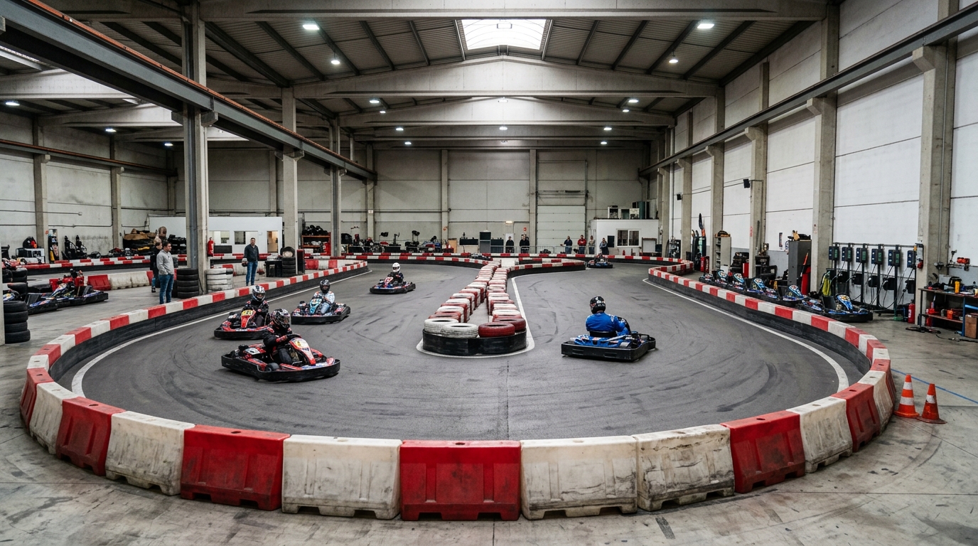 Mini Gran Premio de Karting Indoor - Fin de Semana en Barcelona