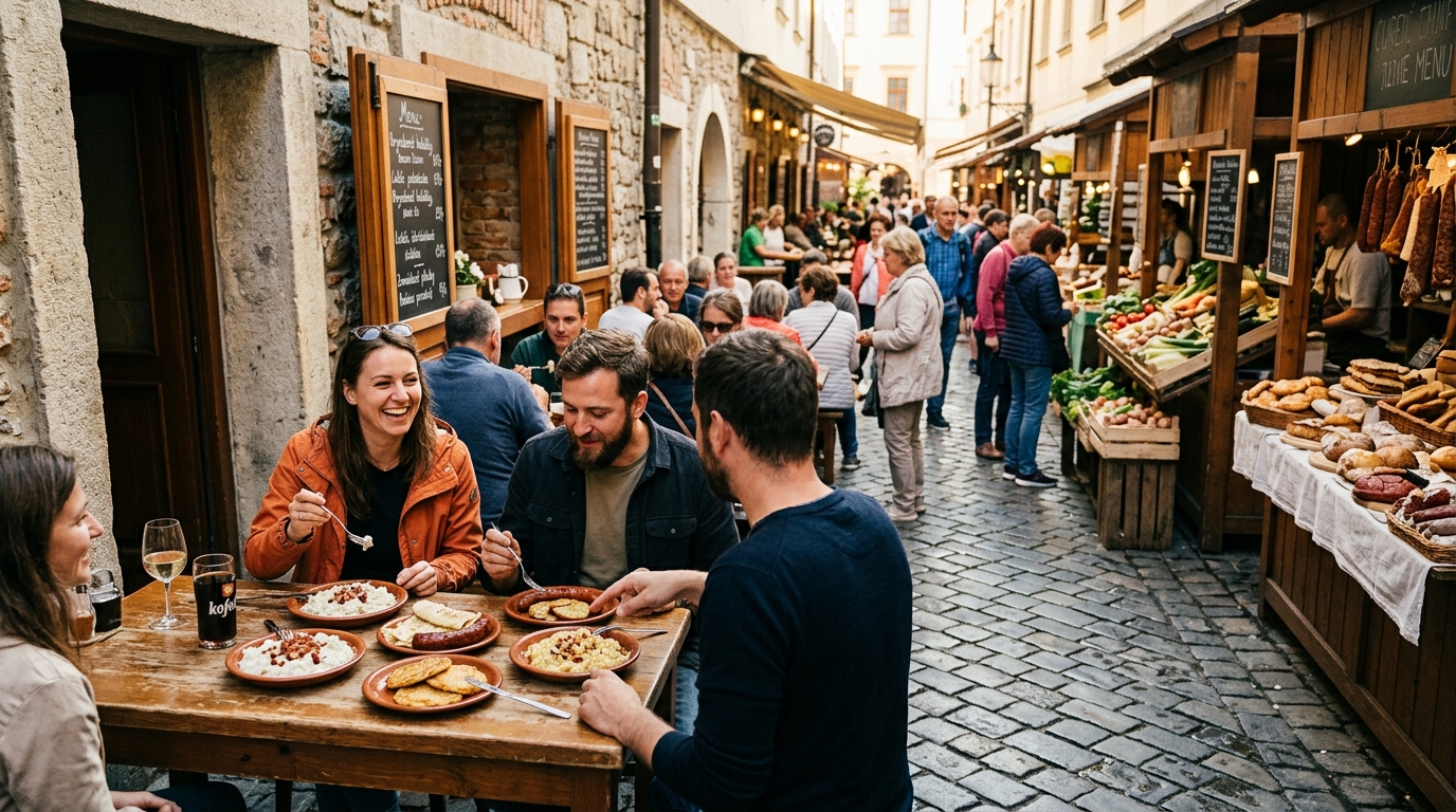 Bratislava Traditional Food Tour Bratislava