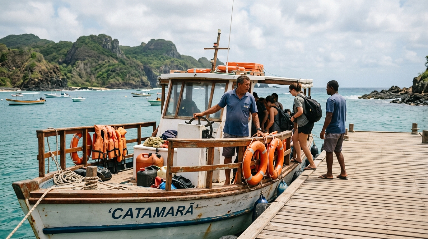 Traditional Boat Tour Fernando de Noronha
