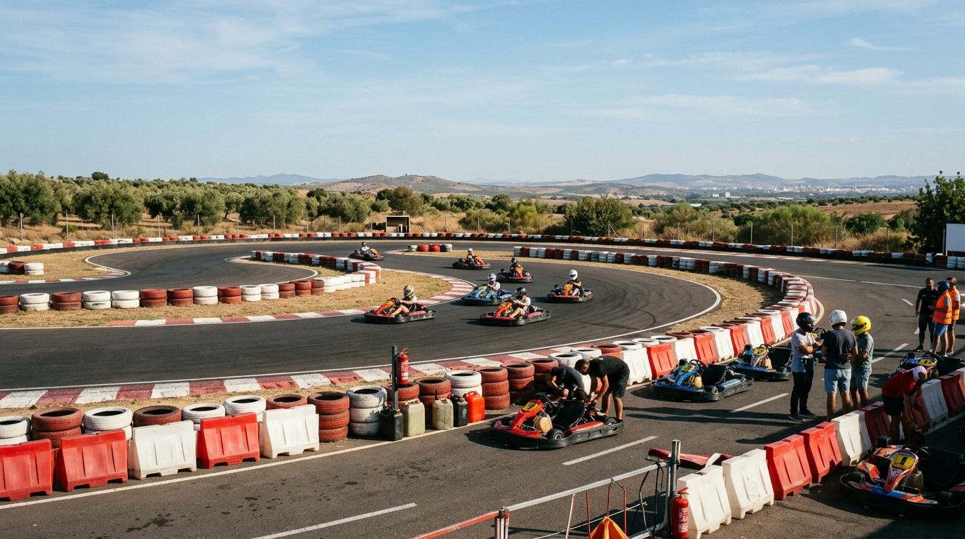 Sesiones de Karting al Aire Libre en Sevilla