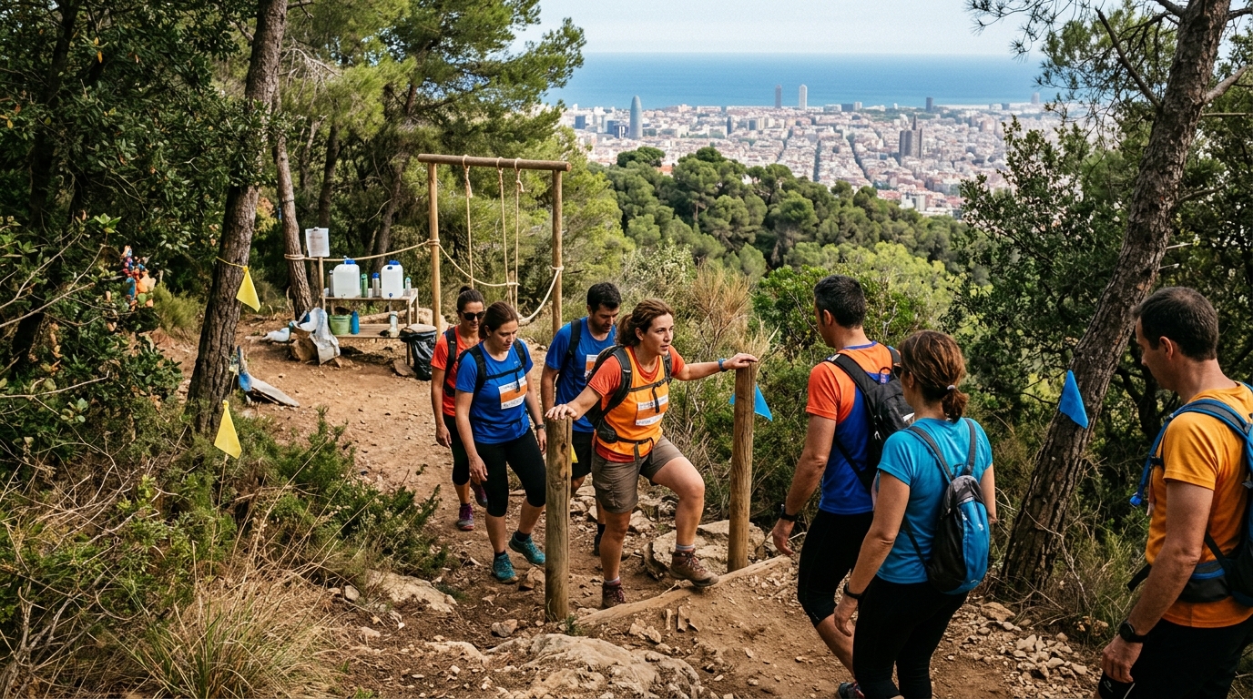 Collserola Outdoor Team Challenge Barcelona