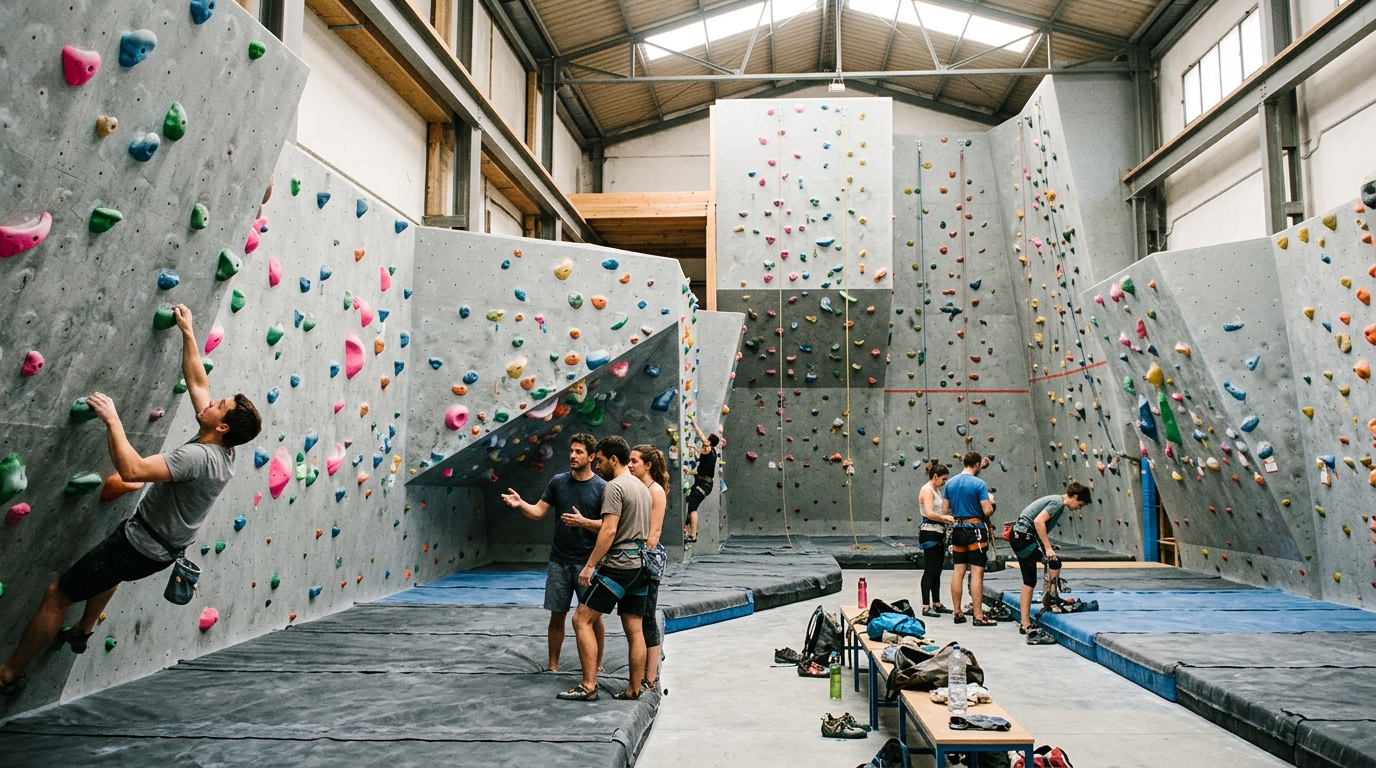Session d'escalade et de bloc pour le Team Building à Madrid