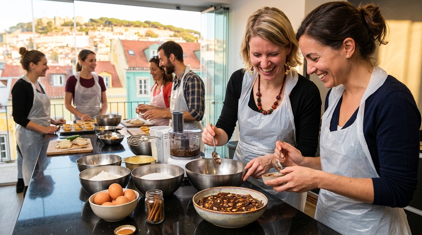 Portugiesischer Kochkurs und Marktbesuch in Lissabon