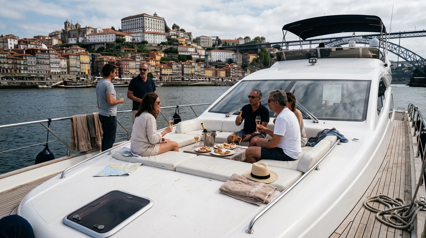 Yate de Lujo Privado en Oporto