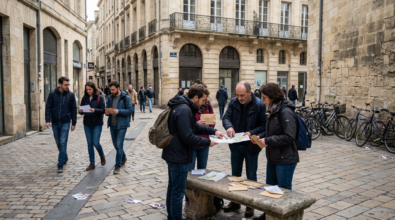 Outdoor Mystery Rally Team Challenge Bordeaux