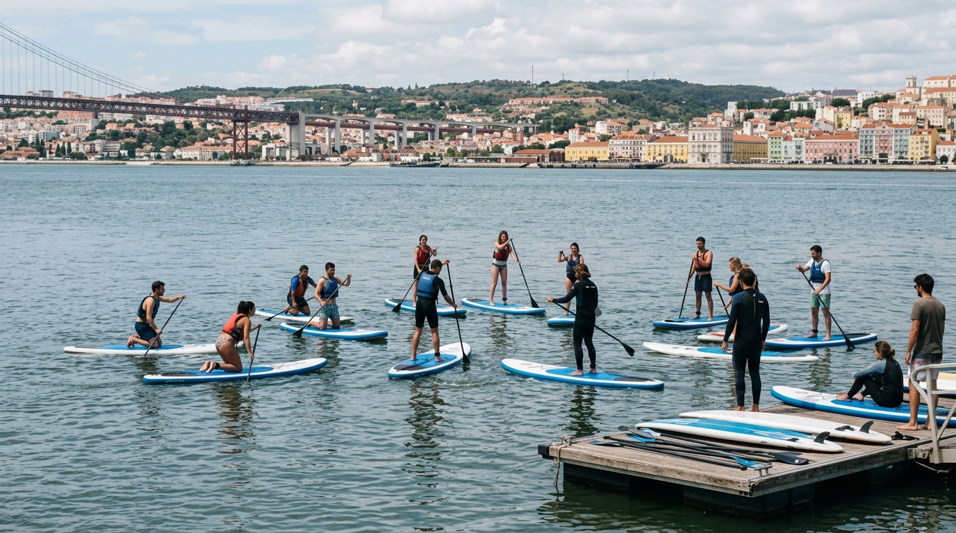 Paddle Lesson Lisbon