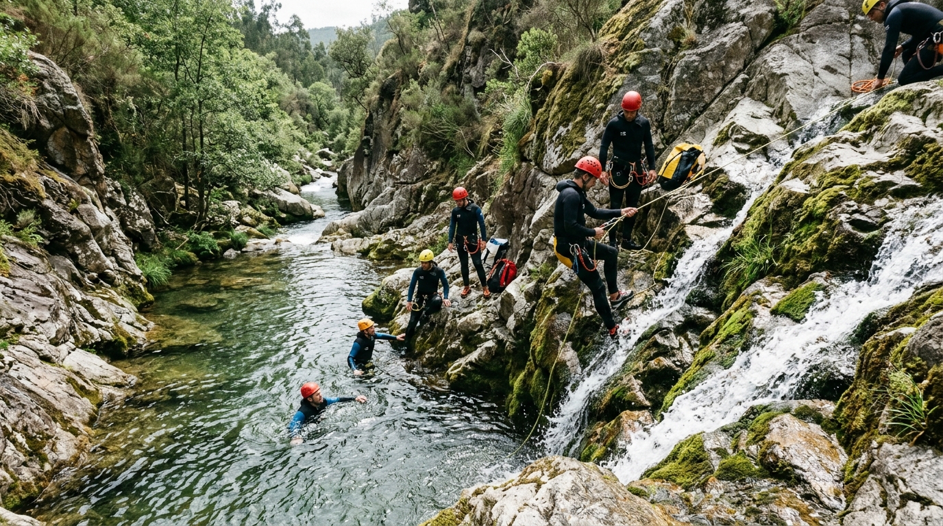 Guided Canyoning Experience Vienna