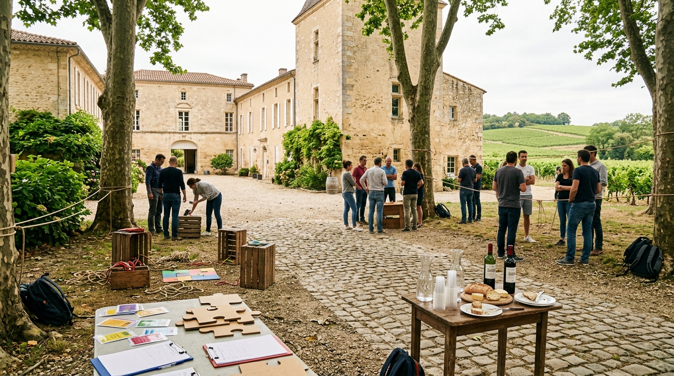 Classic Team Building Game Bordeaux