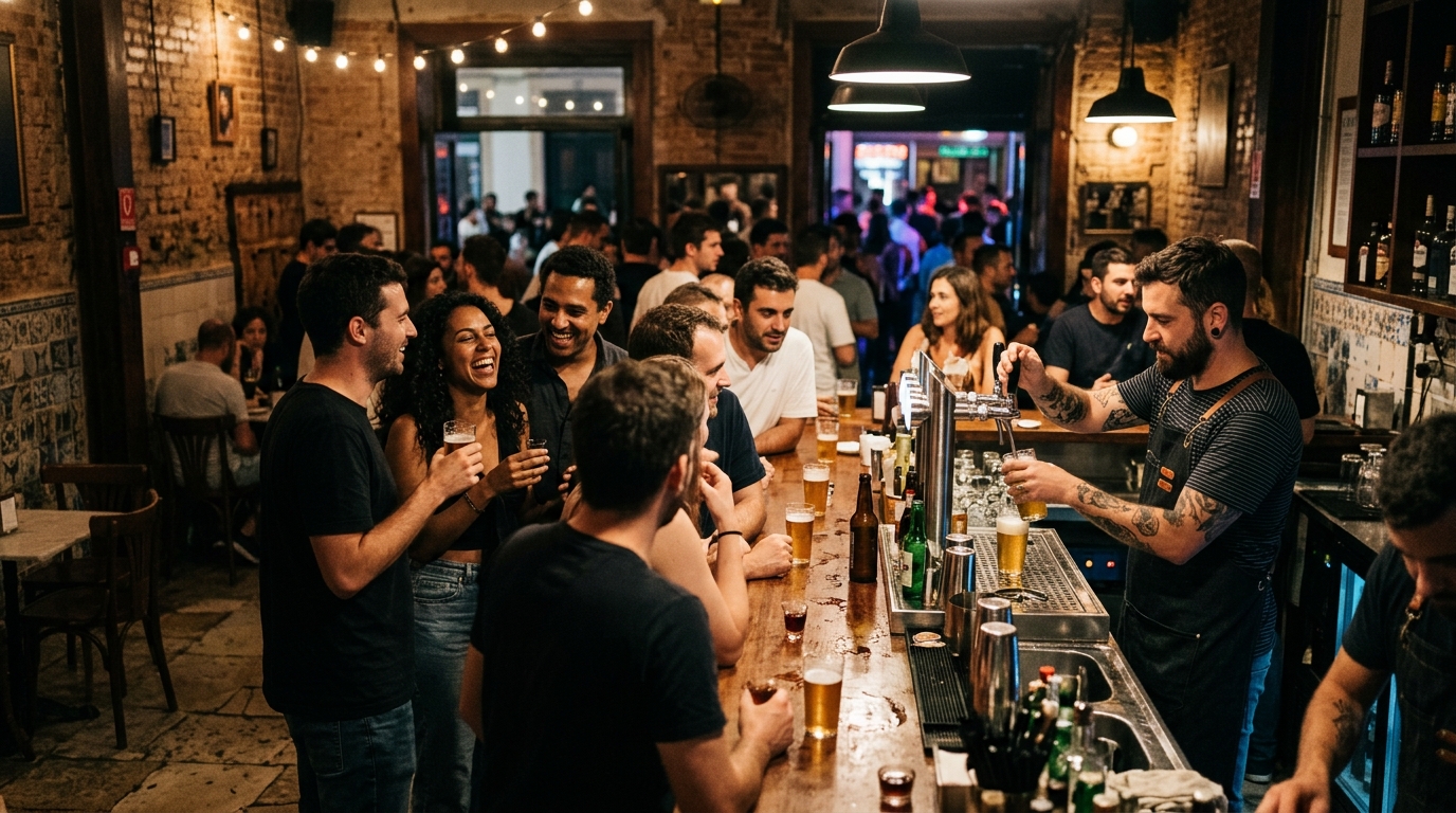 Tour de Bares y Discotecas Guiado por Lisboa