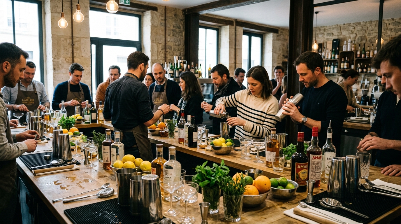 Mixology & Cocktail Creation Workshop Bordeaux