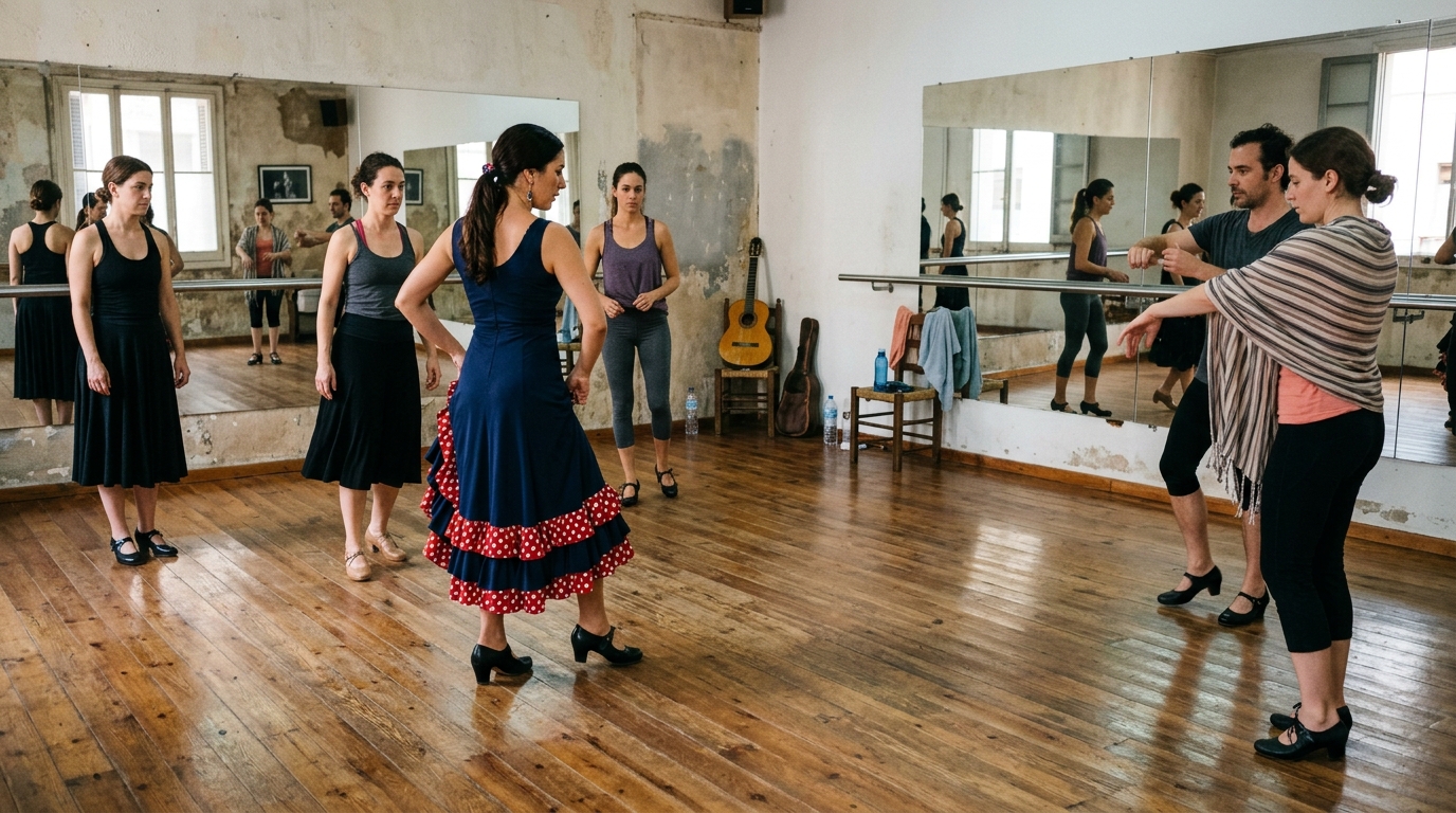 Privat Flamenco Workshop Barcelona