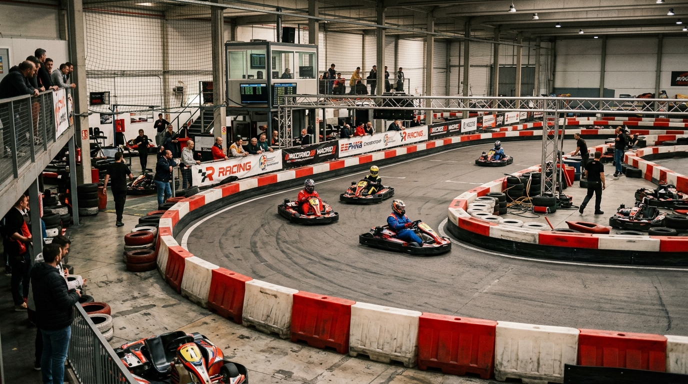 Gokart Mini Grand Prix 3 - Udvidet Mesterskab Madrid