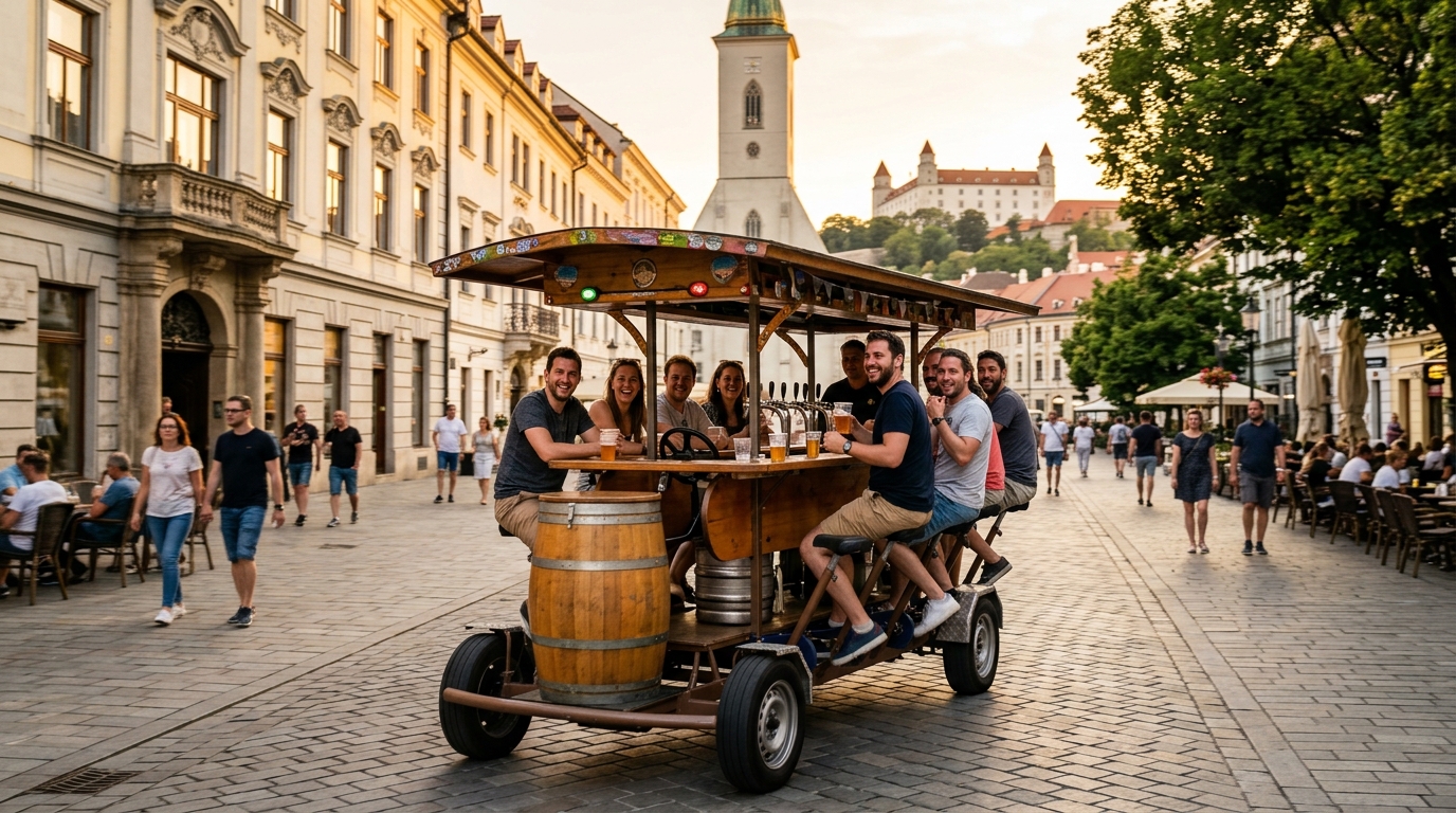 Beer Bike Experience Bratislava