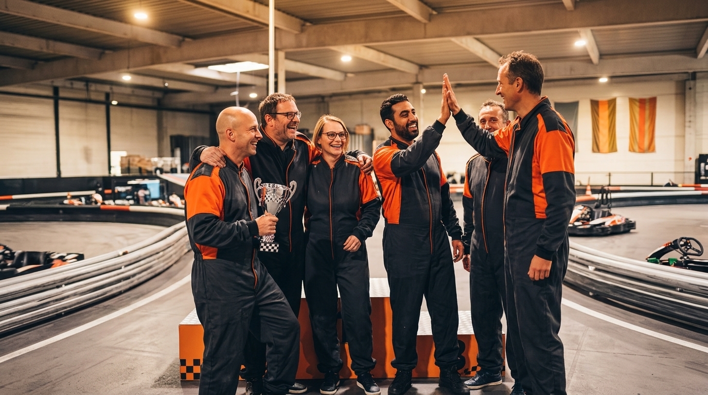 Indoor Karting Grand Prix in Paris