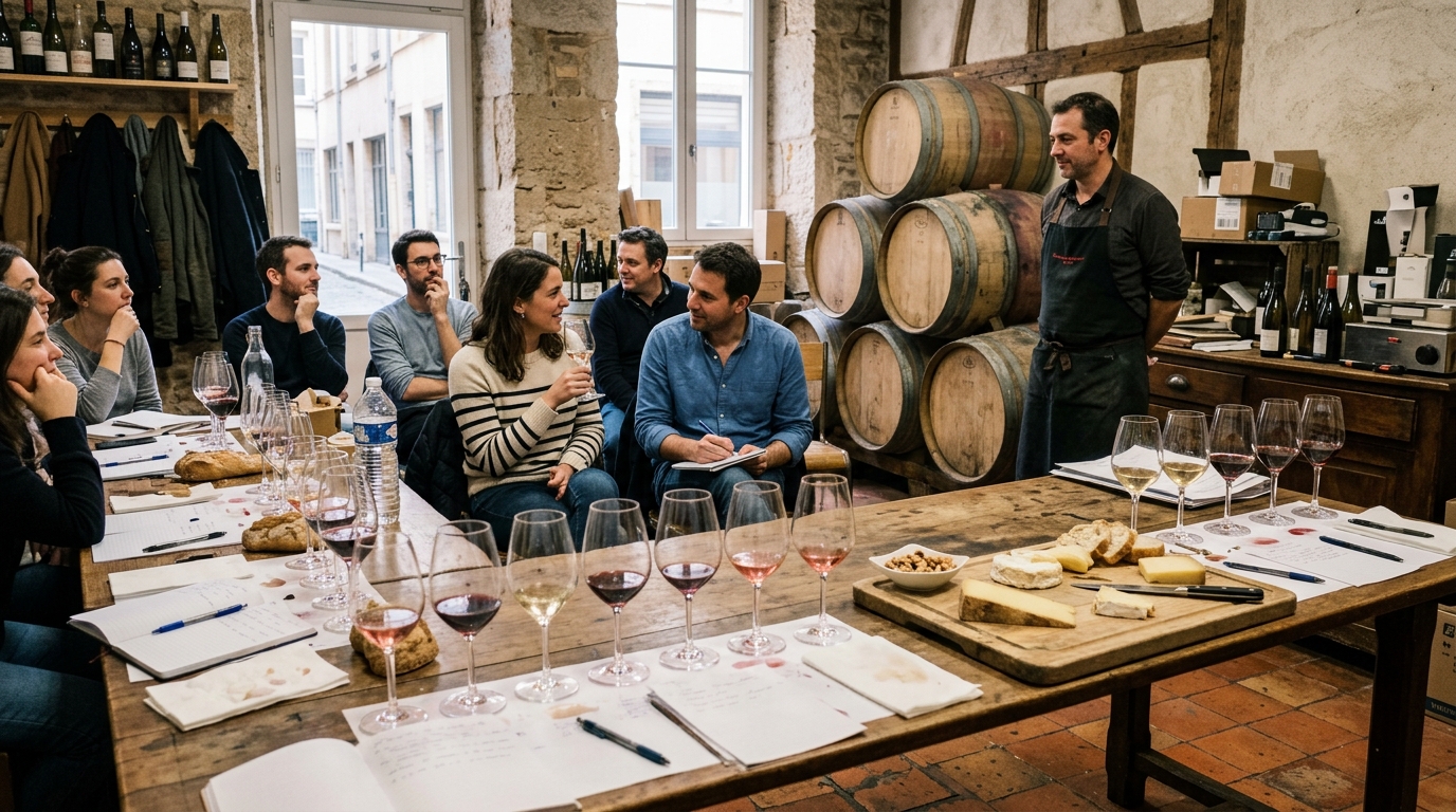 Wine Tasting Workshop Lyon