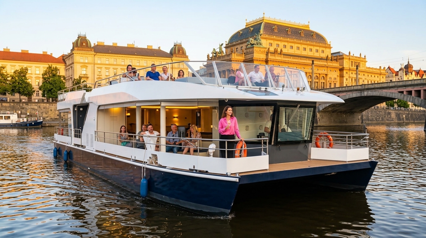 Evening Boat Cruise Prague