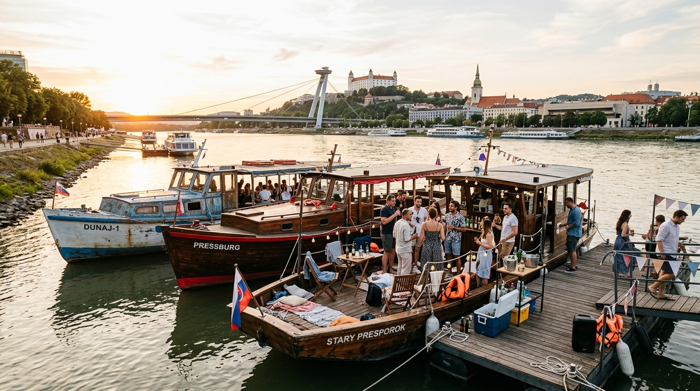 Private Party Boat Rental Bratislava