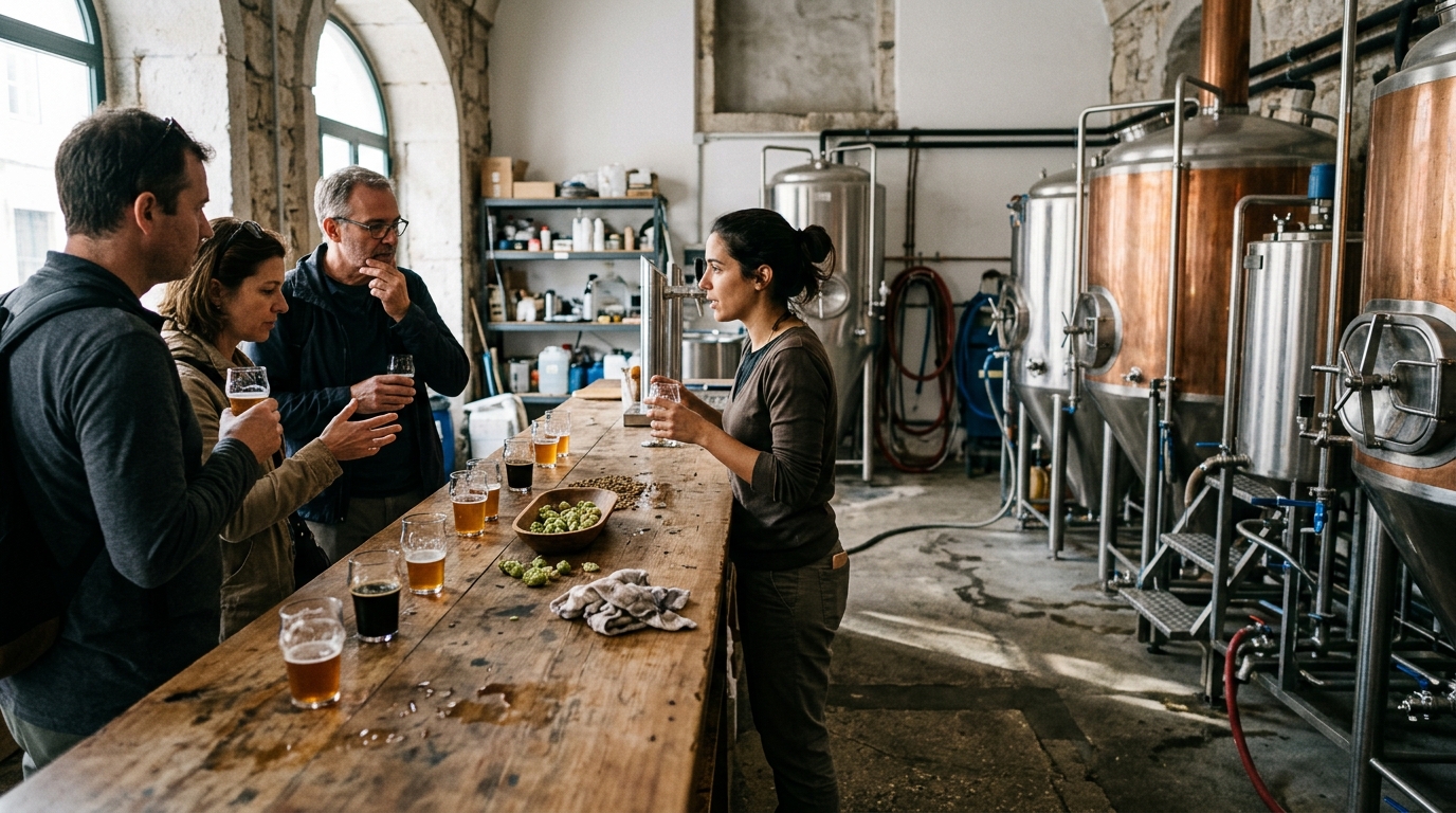 Tour de Cervecería y Cata de Cervezas en Lisboa