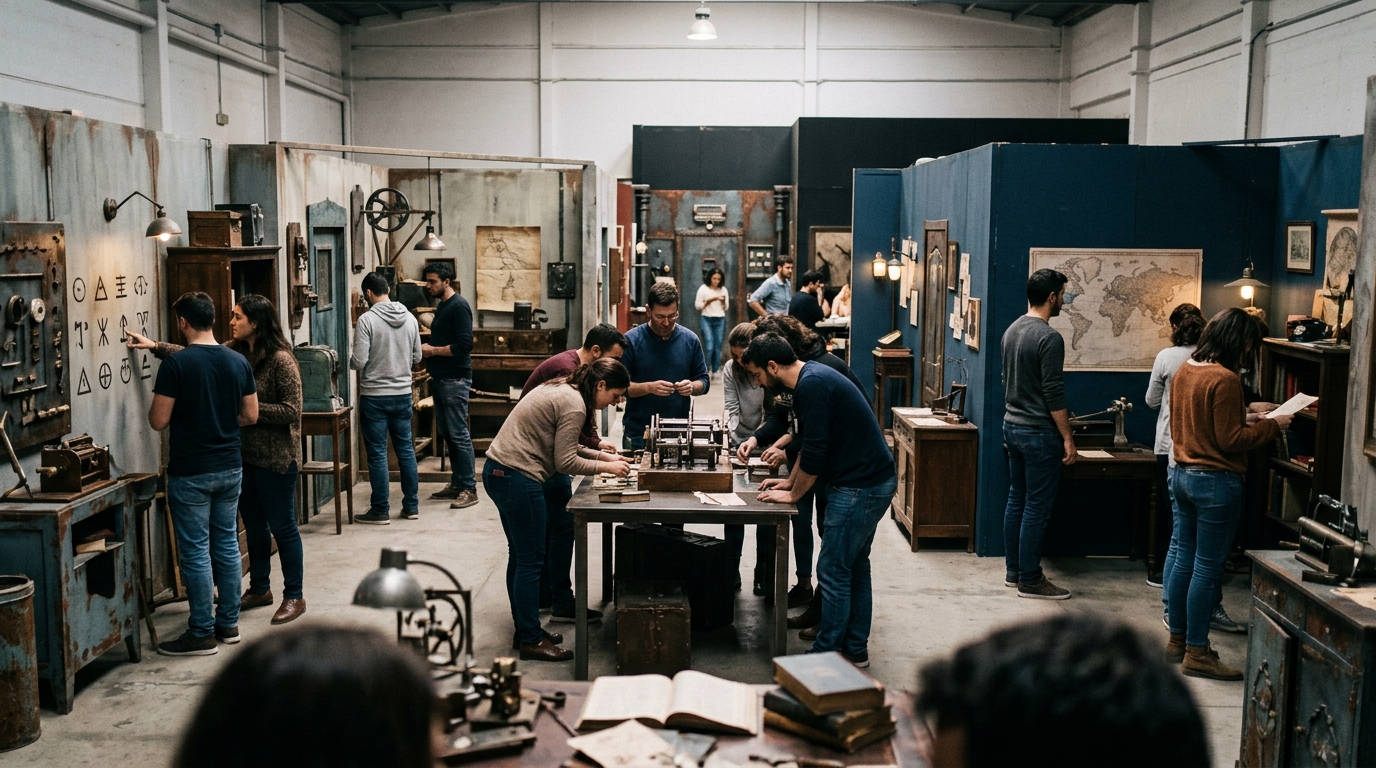 Escape Hall para Grupos Grandes en Barcelona