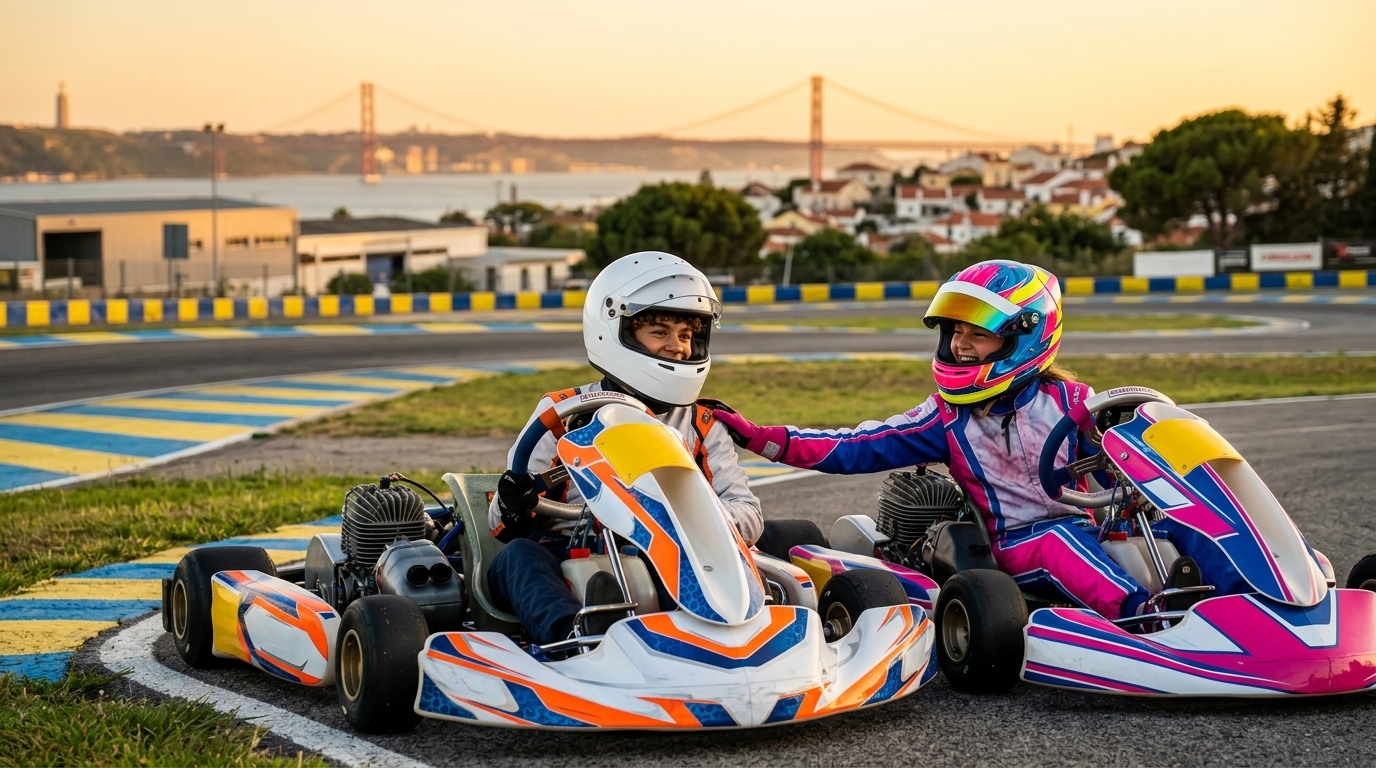 Gokartløb i Lissabon