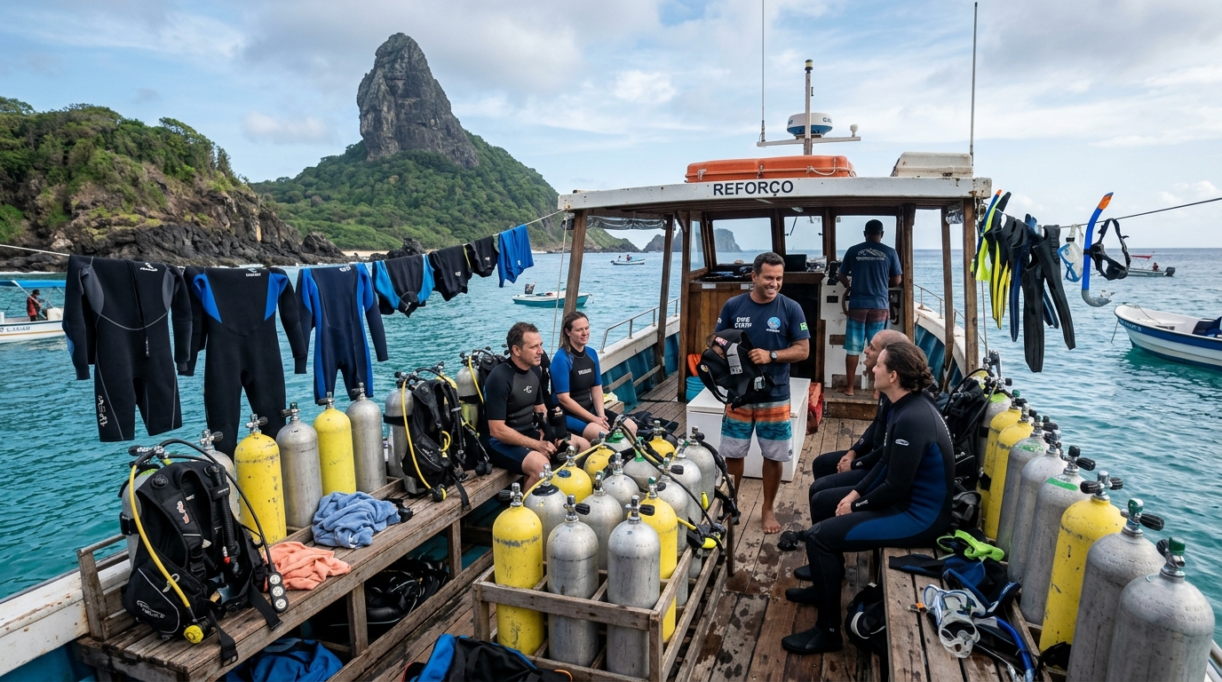 PADI Scuba Diving Courses in Fernando de Noronha