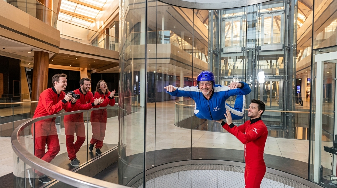 Private Indoor Skydiving Corporate Session in Paris