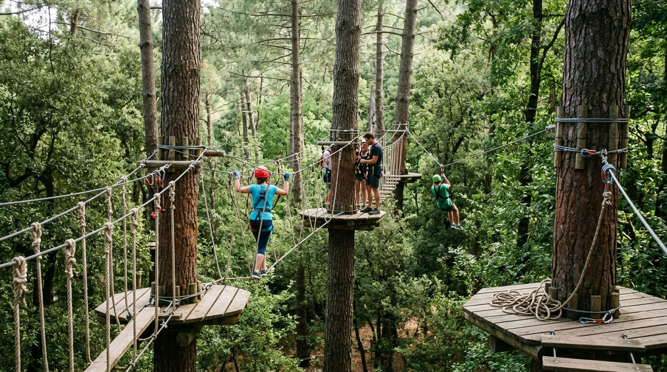 Treetop Adventure Park Day Pass Nice