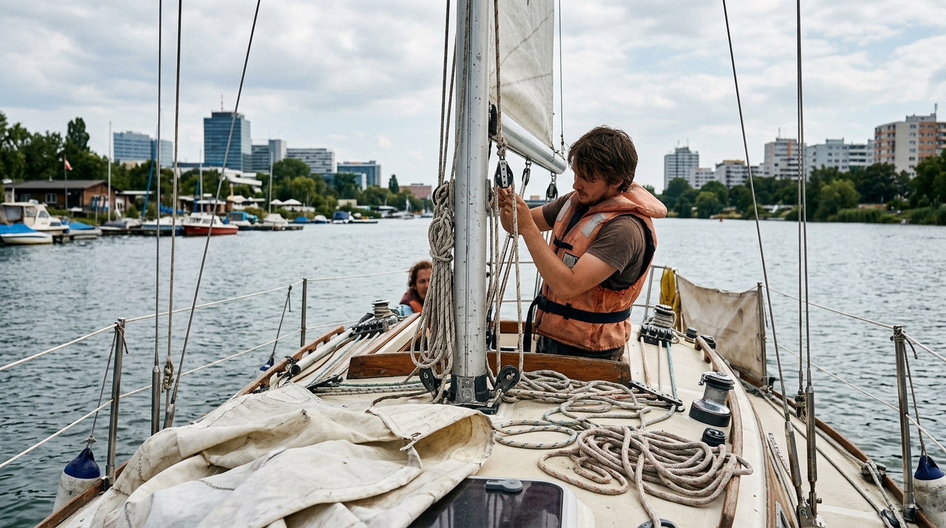 Sailing Lessons on the Old Danube Vienna