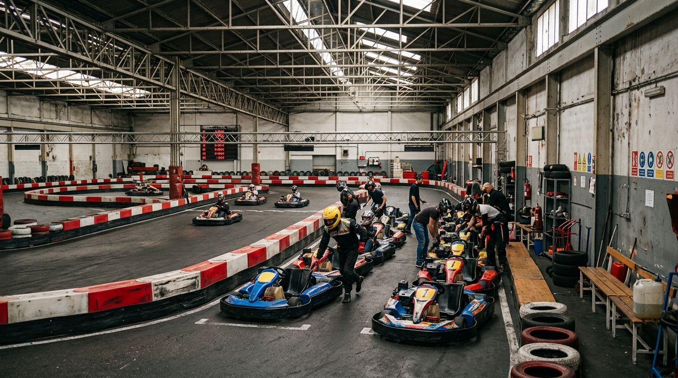 Mini Grand Prix Indoor Karting β Wochentag Barcelona