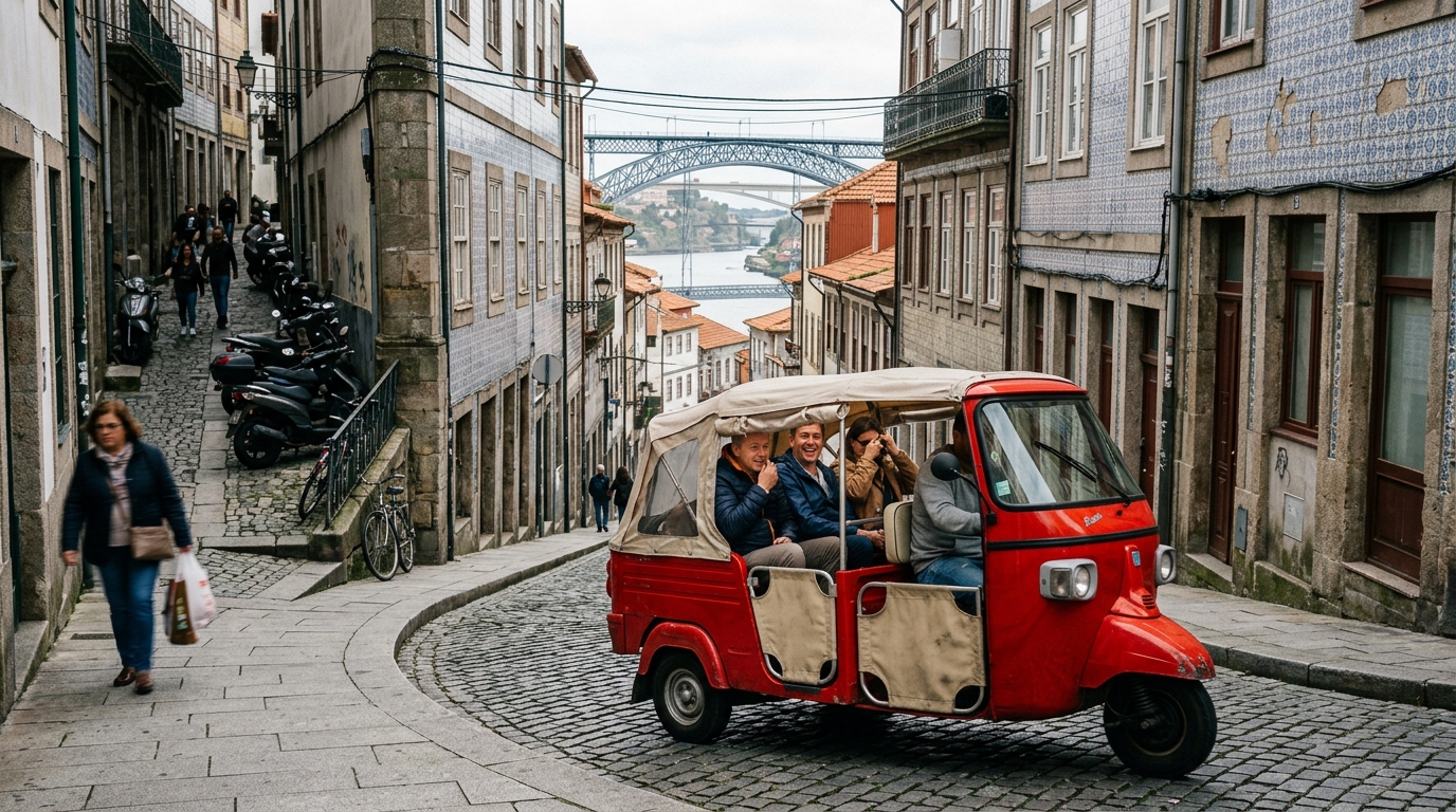 Private Tuk Tuk Tour Porto
